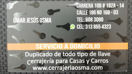 cerrajería Osma en Usaquén