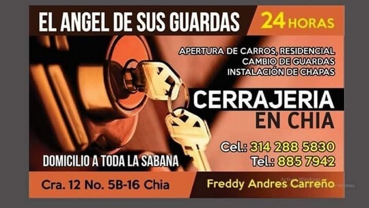 cerrajeria el ángel de sus guardas