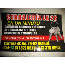cerrajería cerca de mí en Ibagué